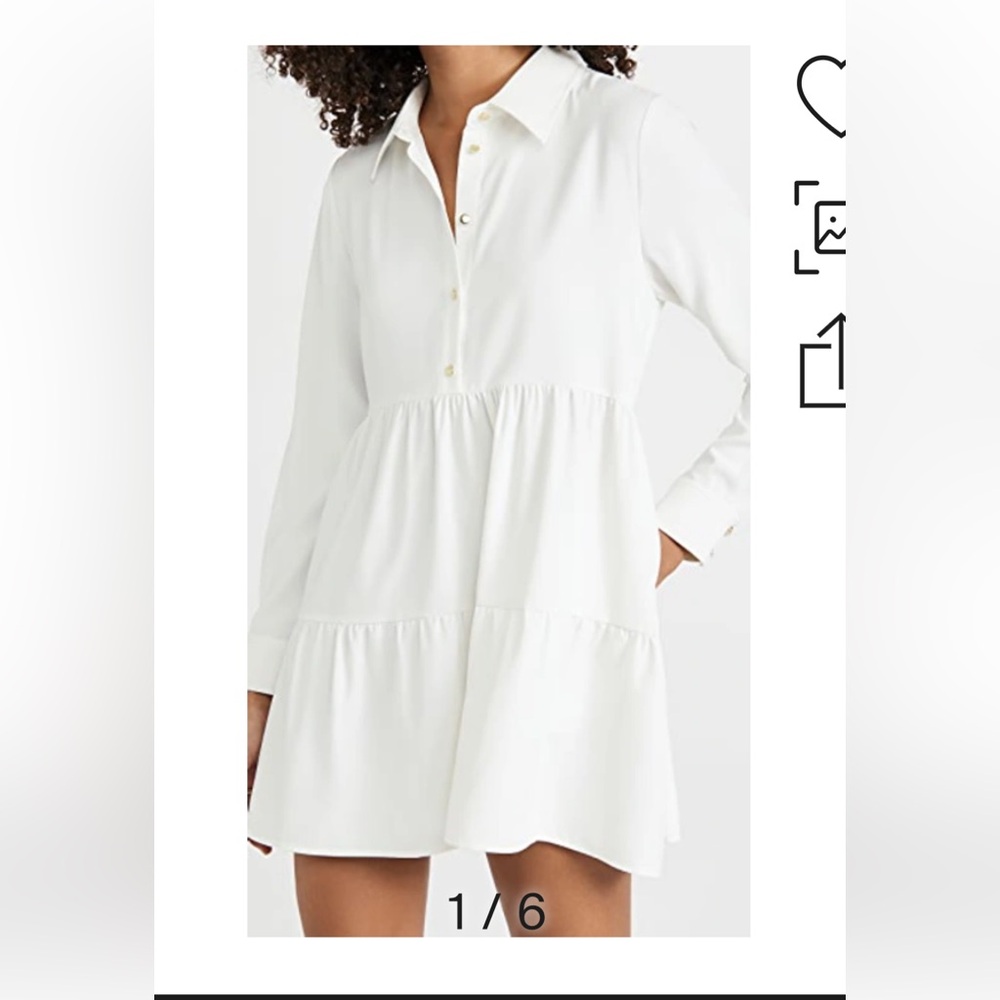 long sleeve Pierre Amanda Uprichard dress.